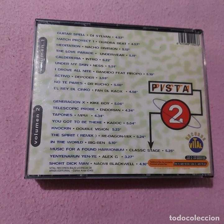 CDs de m&uacute;sica: DOBLE CD PISTA 2 ** SEMINUEVO** - Foto 2