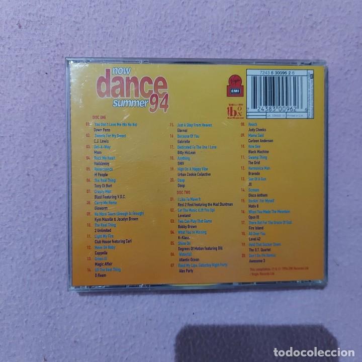 CDs de m&uacute;sica: DOBLE CD NOW DANCE SUMMER 94 - Foto 2