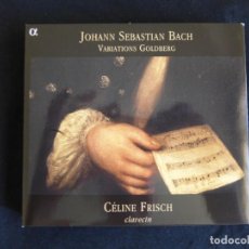 CDs de Música: J. S. BACH - VARIACIONES GOLDBERG (CÉLINE FRISCH) (ALFA, 2 CDS) (VER CONTENIDO DEL CD 2 EN FOTOS). Lote 349023129