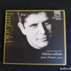 CDs de Música: FREDERIC MOMPOU - MÚSICA CALLADA POR JAVIER PERIANES (HARMONIA MUNDI) IMPECABLE. Lote 349026039