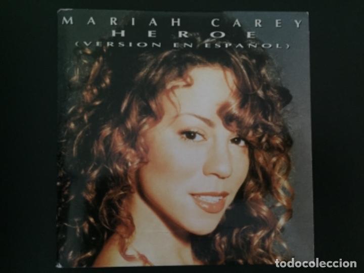 CDs de m&uacute;sica: MARIAH CAREY. Heroe (version en espa&ntilde;ol) cd single 1995) - Foto 1