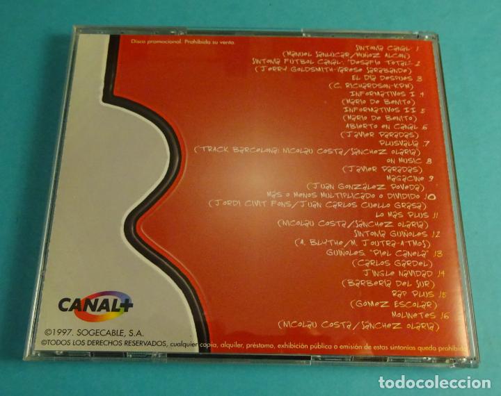 CDs de m&uacute;sica: PERMANEZCA EN SINTON&Iacute;A. M&Uacute;SICAS DE PROGRAMAS Y CABECERAS DE CANAL + - Foto 3