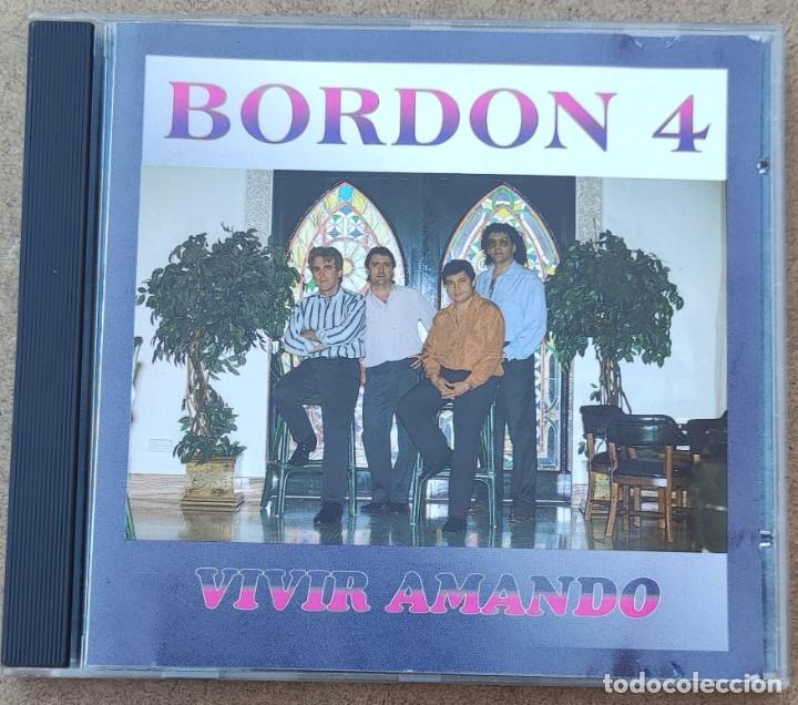 CDs de m&uacute;sica: BORDON 4 - VIVIR AMANDO (CD) 1994- 10 TEMAS - SIN CODIGO DE BARRAS - Foto 1