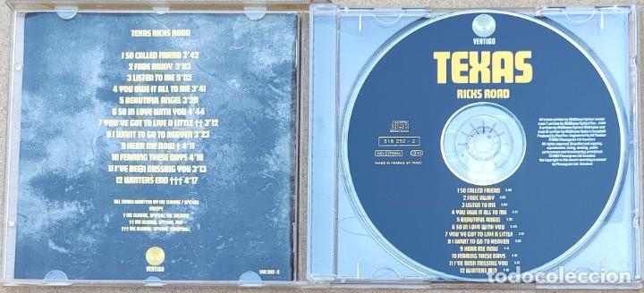 CDs de m&uacute;sica: TEXAS - RICKS ROAD (CD) 1993 - 12 TEMAS - VERTIGO - Foto 2