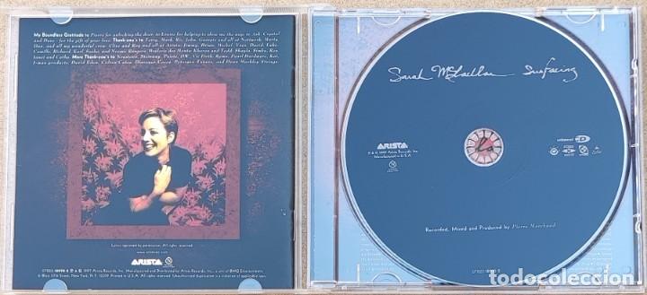 CDs de m&uacute;sica: SARAH MCLACHLAN - SURFACING (CD) 1997 - 10 TEMAS - Foto 2