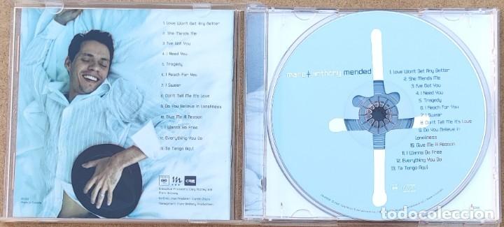 CDs de m&uacute;sica: MARC ANTHONY - MENDED (CD) 2002 - 13 TEMAS - Foto 2