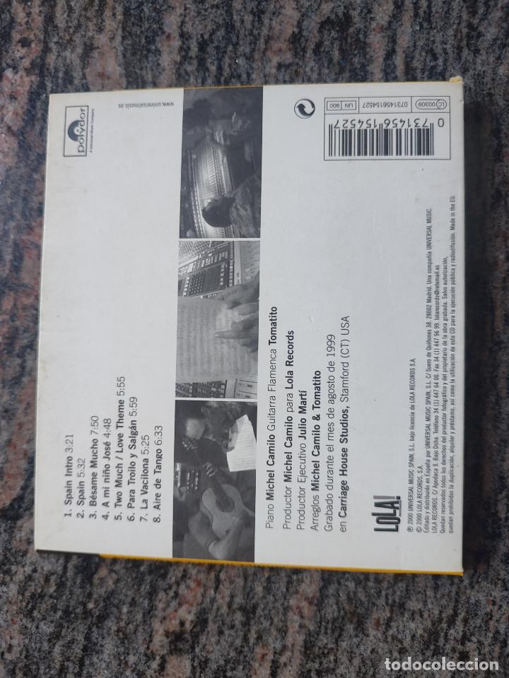 CDs de m&uacute;sica: CD MICHEL CAMILO & TOMATITO. SPAIN. 2000. - Foto 3