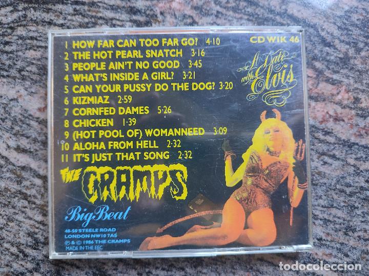 CDs de m&uacute;sica: CD CRAMPS. A DATE WITH ELVIS. 1986. - Foto 2
