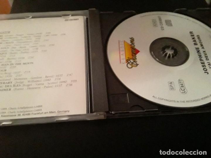 CDs de m&uacute;sica: JOSEPHINE BAKER - JAI DEUX AMOURS - CD - Foto 2