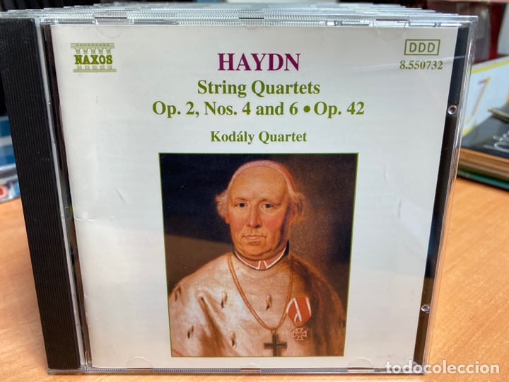 CDs de m&uacute;sica: Haydn, Kod&aacute;ly Quartet - String Quartets Op. 2, Nos. 4 And 6 &bull; Op. 42 (CD) - Foto 1