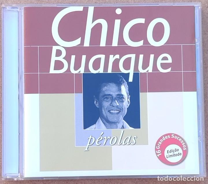 CDs de m&uacute;sica: CHICO BUARQUE - PEROLAS (CD) 2000 - 16 TEMAS - ED. BRASIL - Foto 1