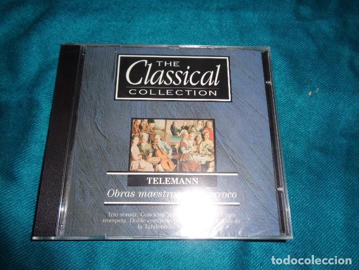 CDs de M&uacute;sica: THE CLASSICAL COLLECTION : TELEMANN. OBRAS MAESTRAS BARROCO. PLANETA DEAGOSTINI. CD PRECINTADO (#)