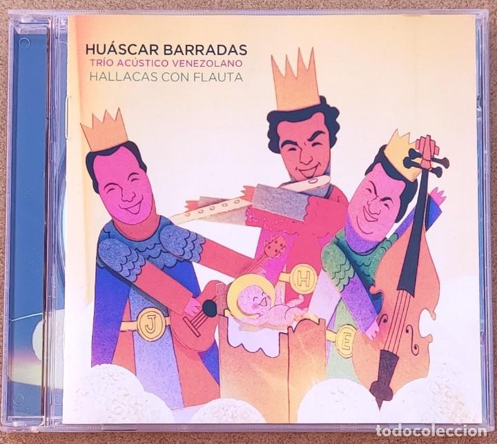 CD de M&uacute;sica: HUASCAR BARRADAS, TRIO ACUSTICO VENEZOLANO - HALLACAS CON FLAUTA (CD) 2010 - 18 TEMAS INFANTILES