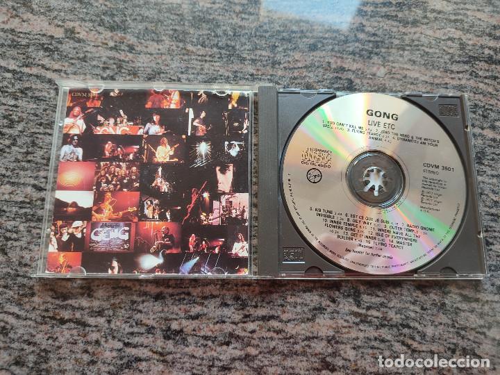 CDs de m&uacute;sica: CD GONG LIVE ETC. 1994. - Foto 3