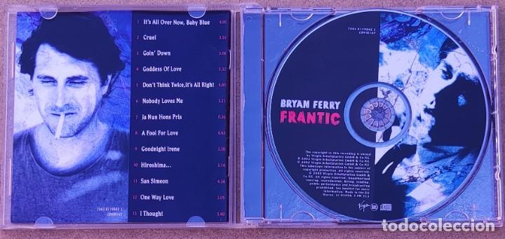 CDs de m&uacute;sica: BRYAN FERRY - FRANTIC (CD) 2002 - 13 TEMAS - Foto 2