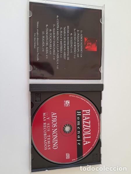 CDs de m&uacute;sica: CD. PIAZZOLLA. Adios Nonino - (Homenaje) - Foto 4