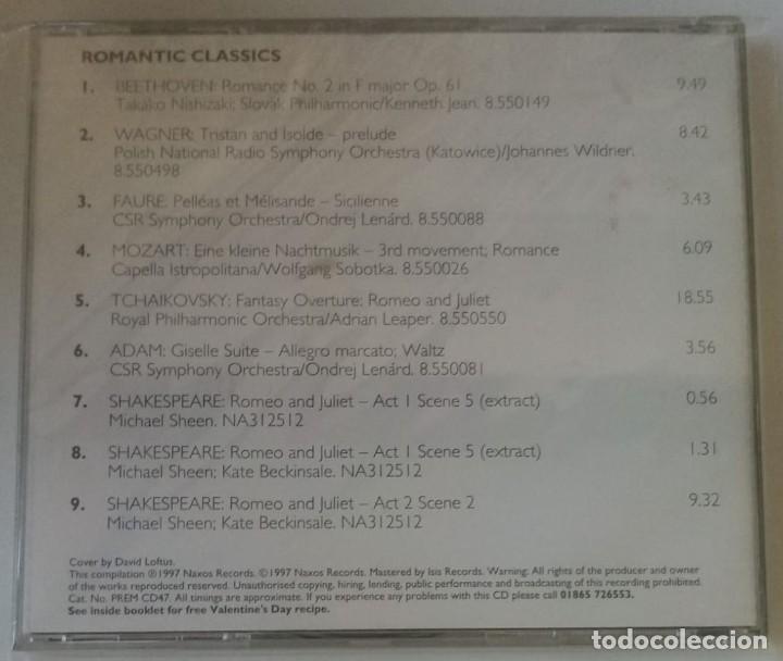 CDs de m&uacute;sica: ROMANTIC CLASSICS - BRITISH MEAT - Foto 2