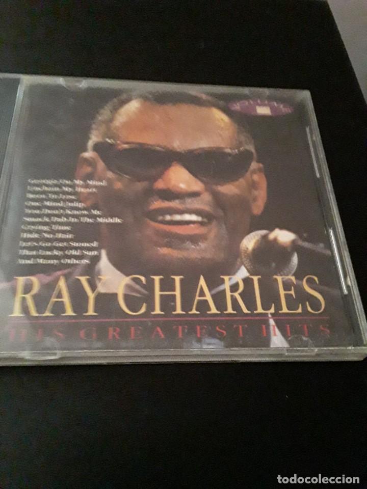 CDs de m&uacute;sica: RAY CHARLES - HIS GREATEST HITS - CD - Foto 1