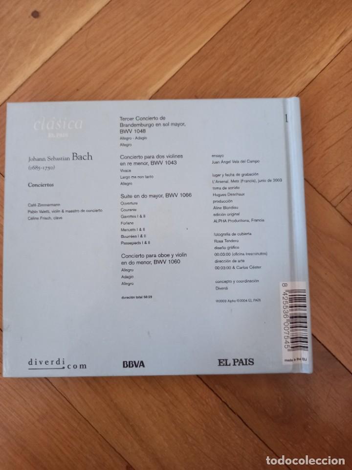 CDs de m&uacute;sica: Bach conciertos - Foto 2