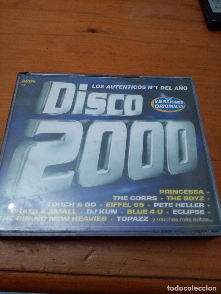 Musik-CDs: LOS AUTENTICOS N&ordm; 1 DEL A&Ntilde;O DISCO 2000. FALTA EL CD 2. B6cd