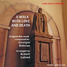 CDs de Música: A WALK WITH LOVE AND DEATH / GEORGES DELERUE CD BSO - DCM. Lote 349483164