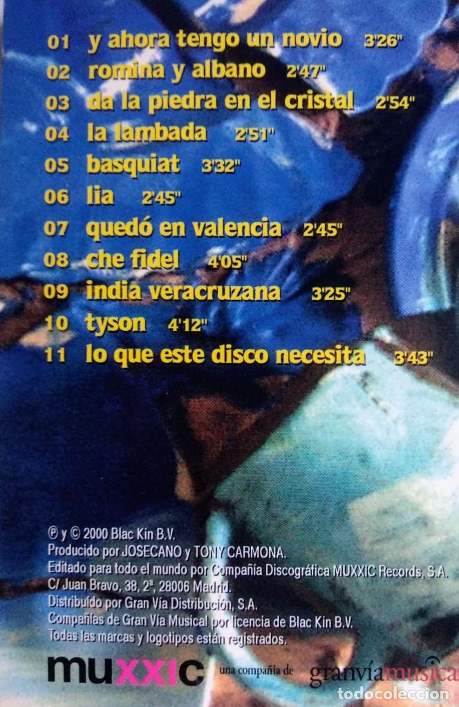 CDs de m&uacute;sica: DIGIPACK CD - JOSE CANO / MUXXIC RECORDS / MECANO - Foto 3