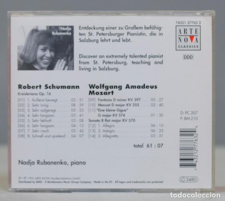 CDs de m&uacute;sica: CD. SCHUMANN. MOZART. RUBANENKO - Foto 2
