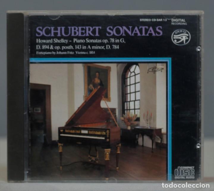 CDs de m&uacute;sica: CD. Schubert. Howard Shelley. Schubert Sonatas - Foto 1