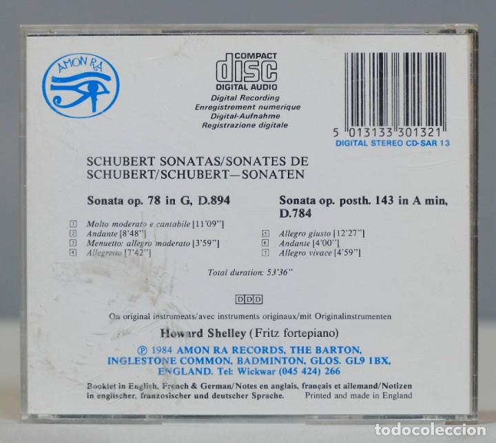 CDs de m&uacute;sica: CD. Schubert. Howard Shelley. Schubert Sonatas - Foto 2