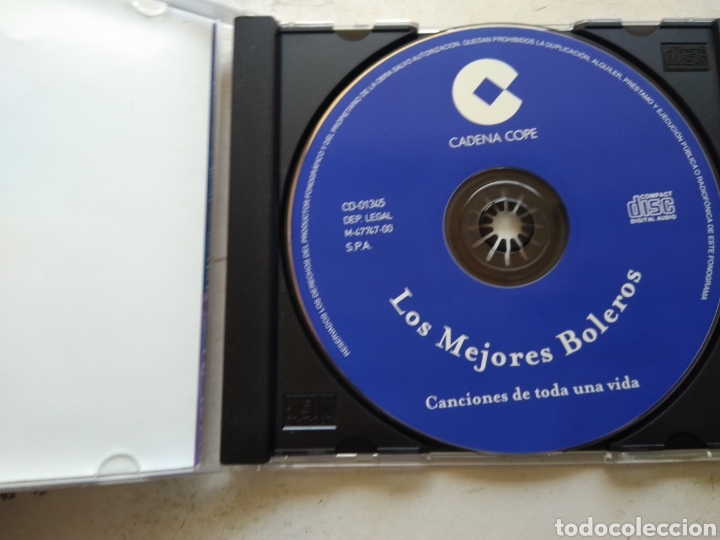 CDs de m&uacute;sica: CD LOS MEJORES BOLEROS - Foto 2