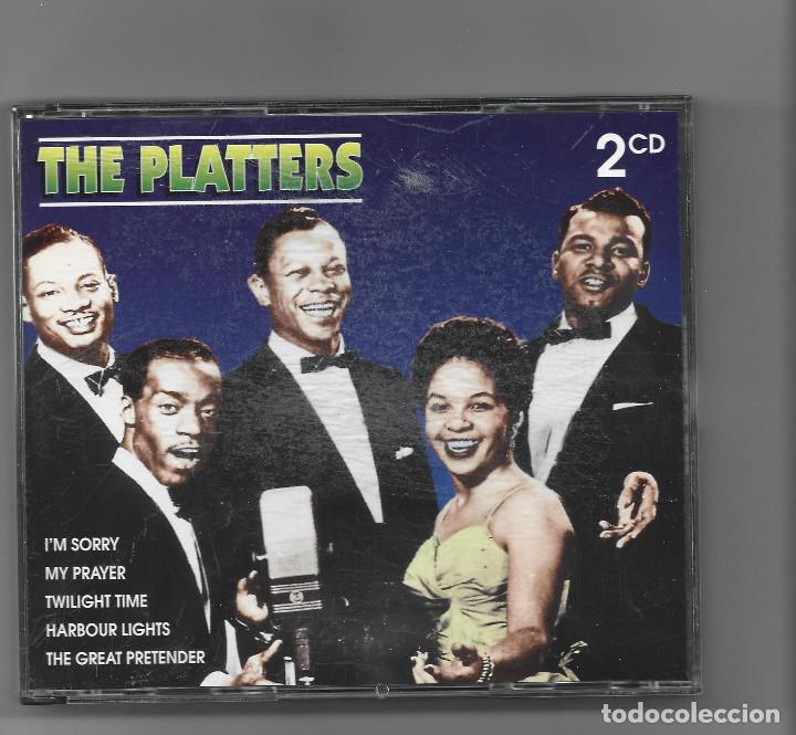 CDs de m&uacute;sica: THE PLATTERS-2 CD-A&Ntilde;O 1995 - Foto 1