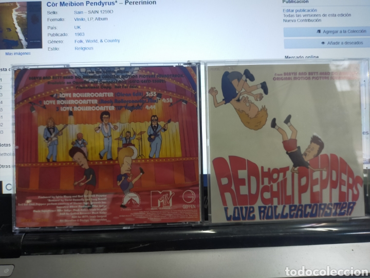 Red Hot Chili Peppers Maxi Cd Love Rollercoaste Comprar Cds De Musica Heavy Metal En Todocoleccion