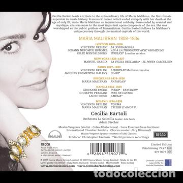 CDs de m&uacute;sica: MARIA CECILIA BARTOLI. - Foto 2