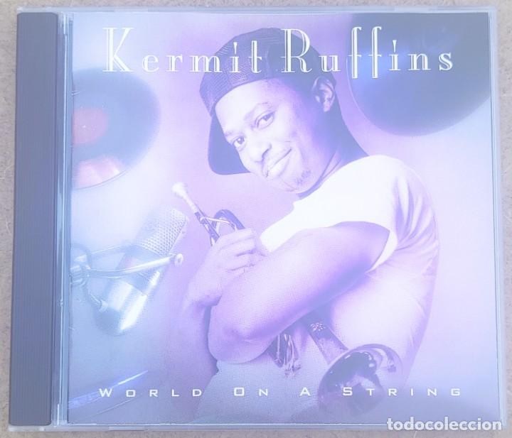 CDs de m&uacute;sica: KERMIT RUFFINS - WORLD ON A STRING (CD) 1992 - 11 TEMAS - Foto 1