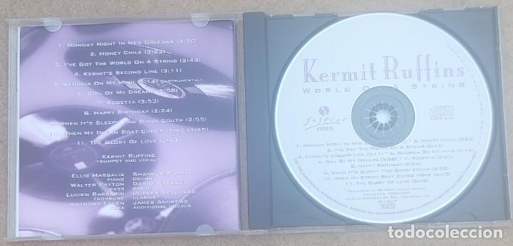 CDs de m&uacute;sica: KERMIT RUFFINS - WORLD ON A STRING (CD) 1992 - 11 TEMAS - Foto 2