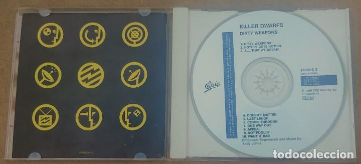 CDs de m&uacute;sica: KILLER DWARFS - DIRTY WEAPONS (CD) 1990 - 10 TEMAS - Foto 2