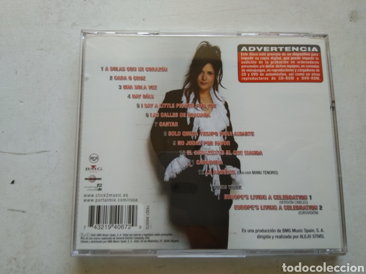 CDs de m&uacute;sica: CD ROSA/ROSA......... - Foto 3