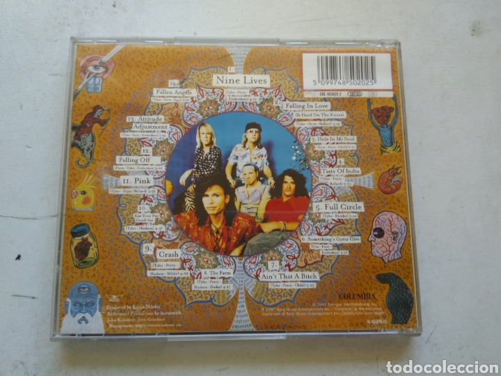 CDs de m&uacute;sica: CD AEROSMITH/NINE LIVES - Foto 3
