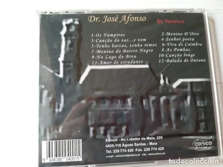 CDs de m&uacute;sica: Jos&eacute; Afonso. Os vampiros. CD - Foto 2