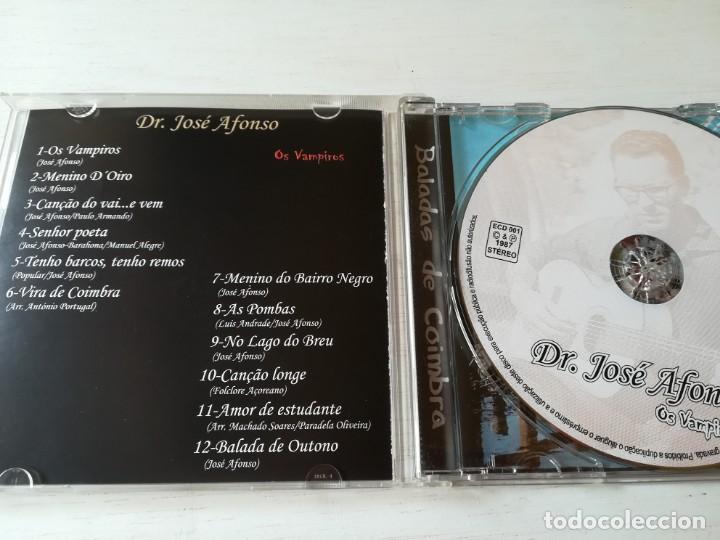 CDs de m&uacute;sica: Jos&eacute; Afonso. Os vampiros. CD - Foto 3
