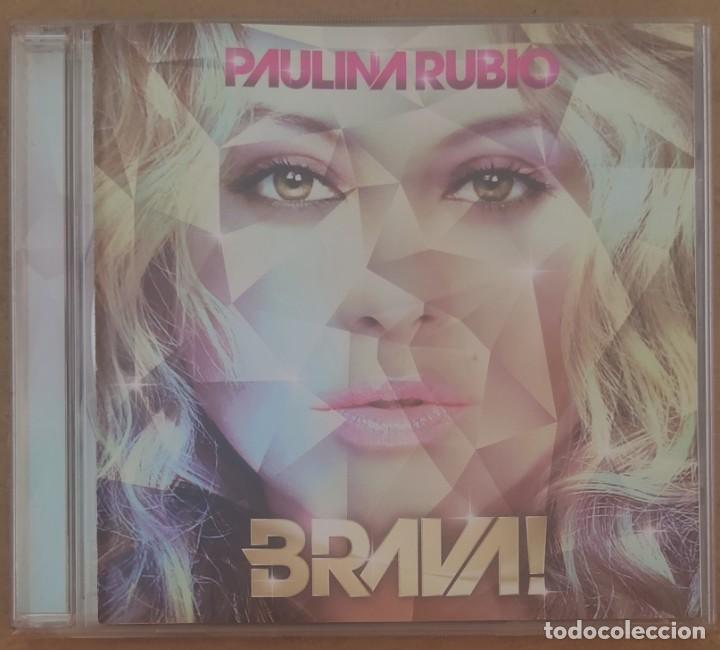 CDs de m&uacute;sica: PAULINA RUBIO - BRAVA (CD) 2011 - 10 TEMAS - Foto 1