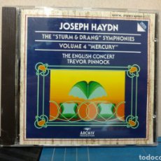 CDs de Música: HAYDN - THE ENGLISH CONCERT, TREVOR PINNOCK - THE ”STURM & DRANG” SYMPHONIES - VOLUME 4 ”MERCURY” CD