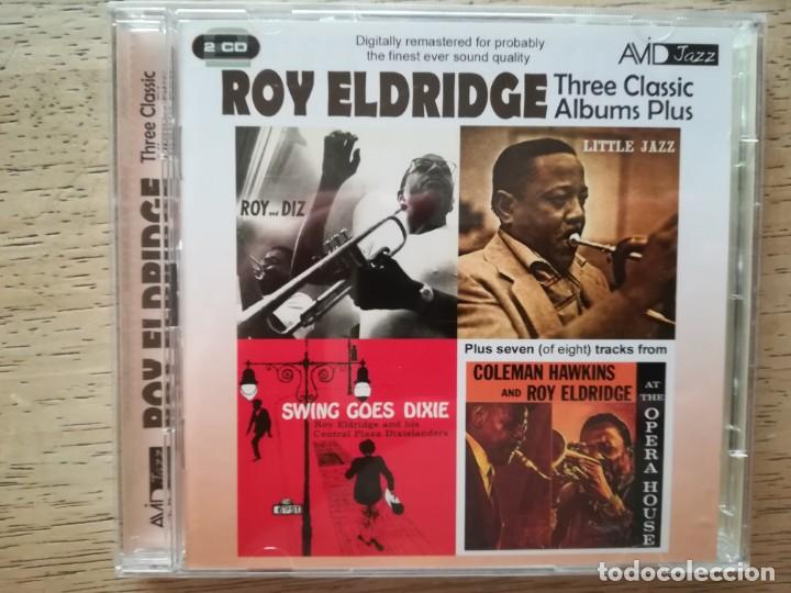 CDs de m&uacute;sica: Roy Eldridge. Three classic albums. 2 cd&acute;s - Foto 1
