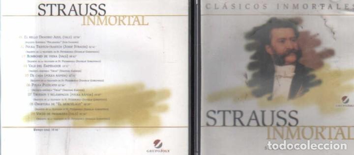 Music CDs: CLASICOS INMORTALES. N&ordm; 10. STRAUSS INMORTAL. CD-CLASICA-1917