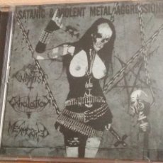 CDs de Música: SATANIC & VIOLENT METAL AGGRESSION (RECOPILACIÓN BANDAS BLACK / DEATH METAL) AÑO 2009