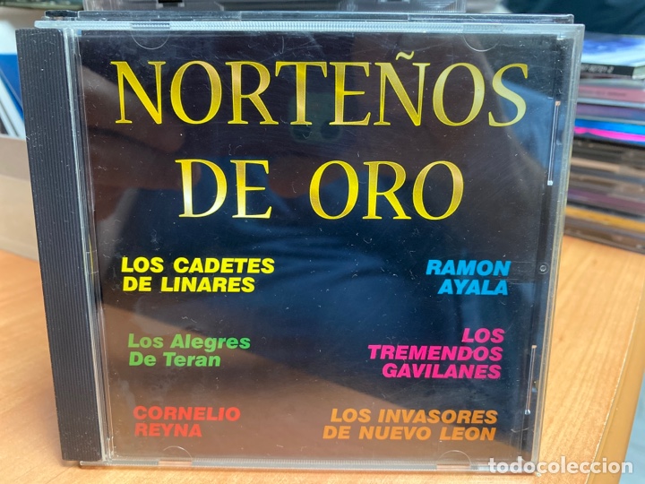 CDs de m&uacute;sica: Norte&ntilde;os de Oro (Ram&oacute;n Ayala, Cornelio Reyna,...) (CD, Comp) - Foto 1