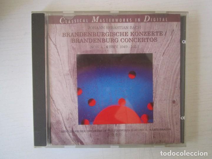 CDs de m&uacute;sica: (529) CD BACH, CONCIERTO DE BRANDERBURG - Foto 1