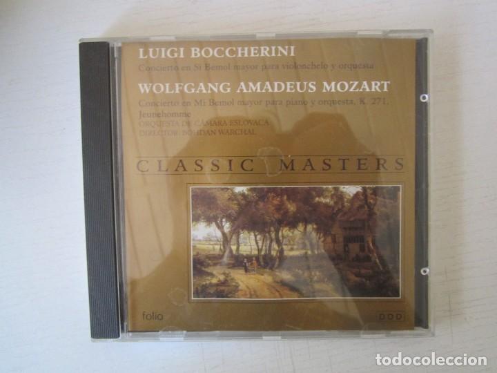 CDs de m&uacute;sica: (638) CD BOCCHERINI Y MOZART - Foto 1