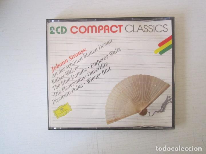 CDs de m&uacute;sica: (527) CD STRAUSS DOBLE CD - Foto 1
