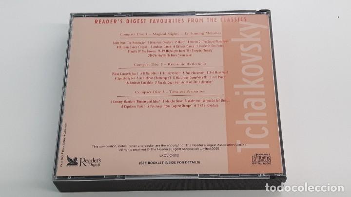 CDs de m&uacute;sica: 3 CD + LIBRITO - TCHAIKOVSKY - FAVOURITES FROM THE CLASSICS - Foto 4